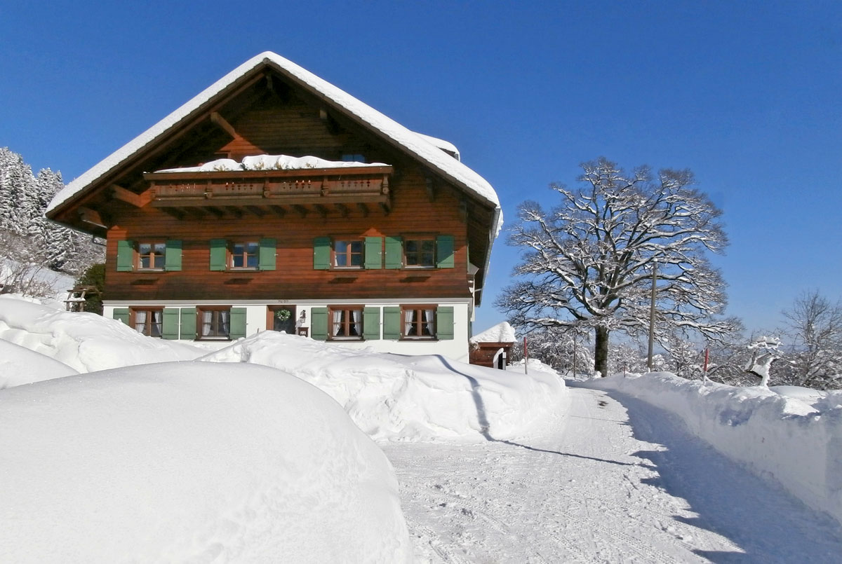 Viel Schnee aber gut geräumt