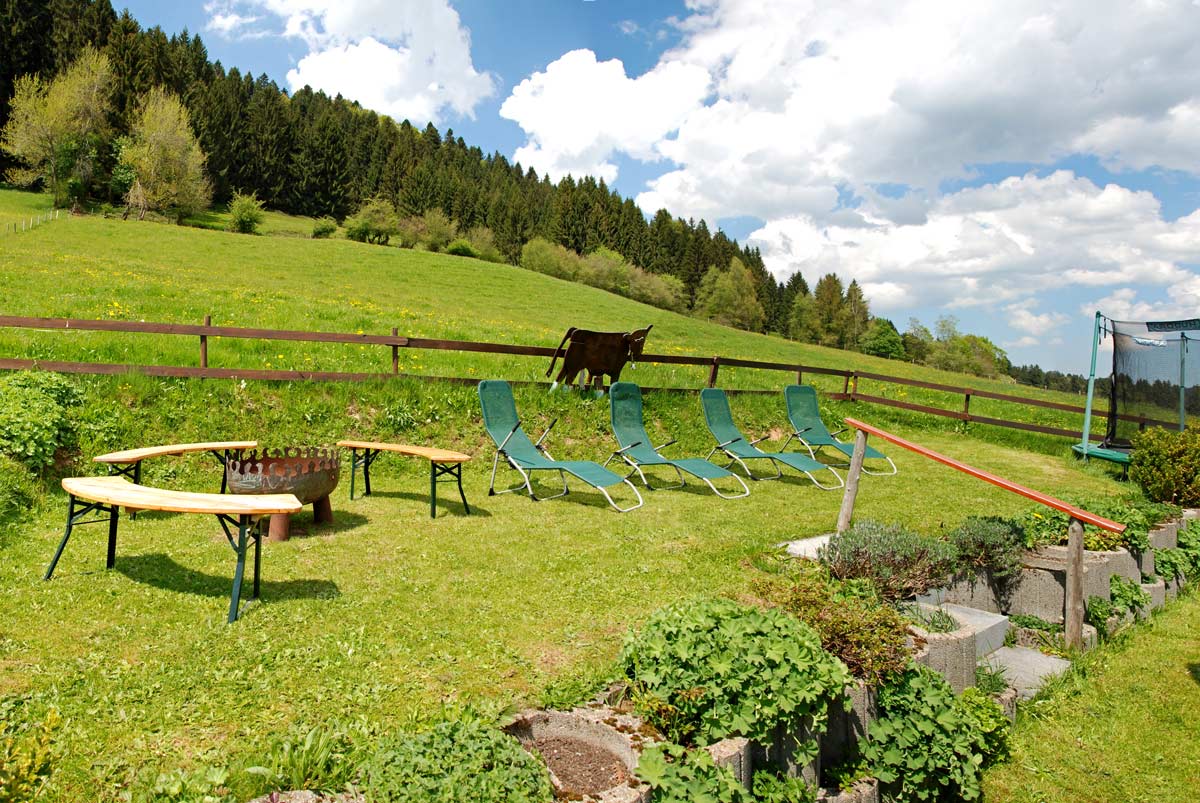 Viel Platz im Garten