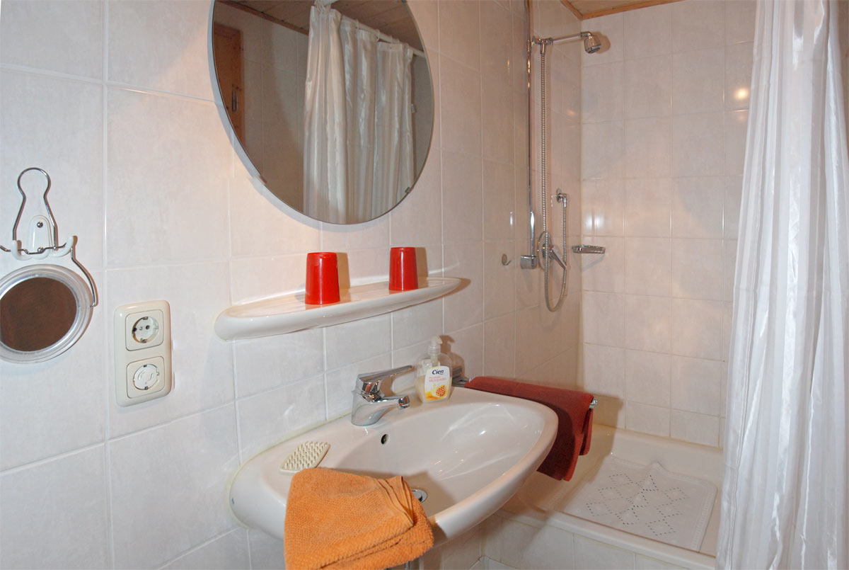 Freundliches Badezimmer